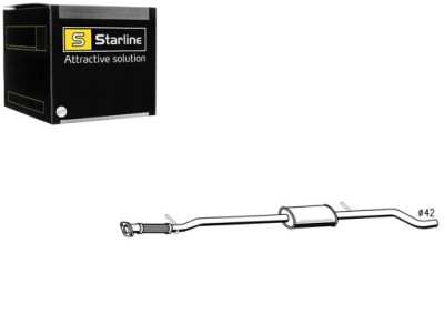 Marmitta Silenziatore Centrale Per Punto 1.2 16V 80CV - Anni 1999-2006 - Foto 13