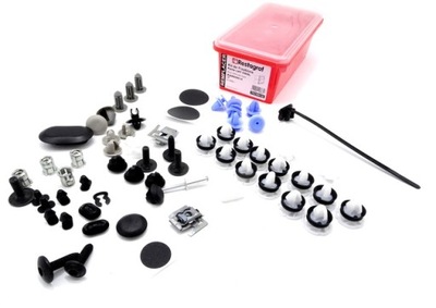 Набір кліпси двері розсувних renault kangoo ii фото №1