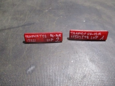 Відбивач бампера задня traffic ii 06-14 7700353184 фото №1