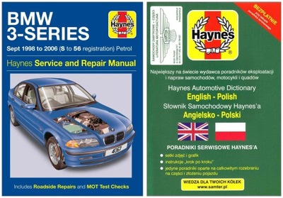 BMW 3 E46 316I 318I 320I (1998-2006) MANUAL REPARACIÓN HAYNES +GRATIS 24H  