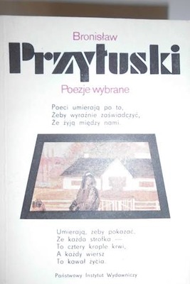 Poezje wybrane - Bronisław Przyłuski