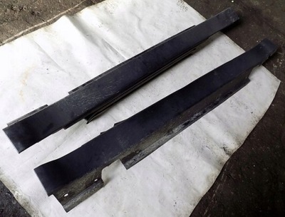 Mini cooper r50 01-06 молдинг накладка порог комплект фото №1