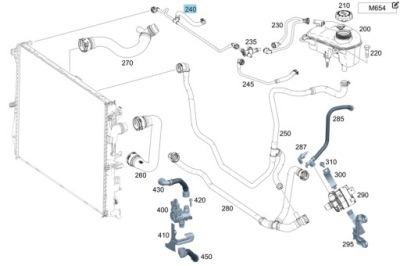 Шланг вентиляционный mercedes vklasa vito 447 фото №1