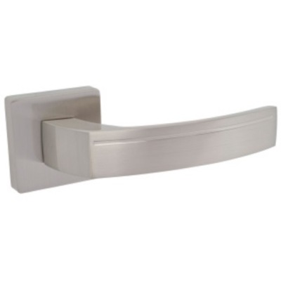 KLAMKA DRZWIOWA CARMEN NIKIEL SATYNA