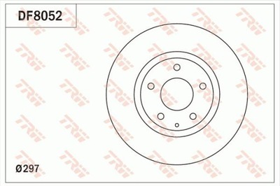 KOMPLEKTAS DISKŲ STABDŽIŲ PRIEK. MAZDA 6/CX-5 2,0-2,5 11- 