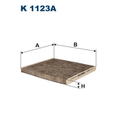 FILTR, VENTILACIÓN PRZESTRZENI PASAZERSKIEJ FILTRON K 1123A  