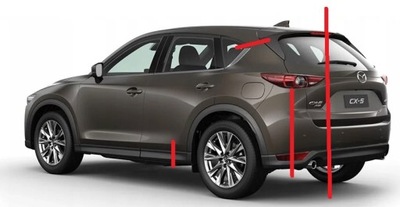 Cwiartaka крыло задняя задний mazda cx5 ii 17-21 фото №1