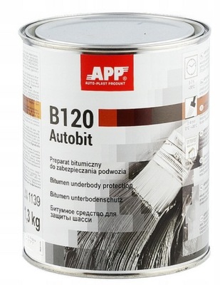 APP B120 AUTOBIT PREPARAT BITUMICZNY APP 1300G 1,3 KG