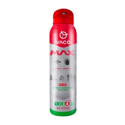 Spray Max Vaco komary kleszcze meszki Panthenolem