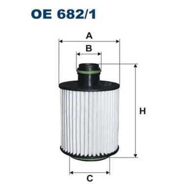 ФИЛЬТР МАСЛА ФИЛЬТРON OE 682/1