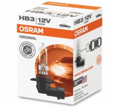 OSRAM LUZ HB3 12V 60W P20D LINIA ORIGINAL 1 PIEZAS  