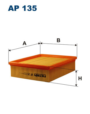 ФІЛЬТРА ВОЗДУХА FILTRON AP 135