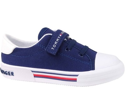 TOMMY HILFIGER BUTY DZIECIĘCE TRAMPKI GUMKI RZEP