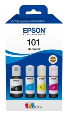 Tusz Epson 101 C13T03V64A CMYK Black 1x127ml Color