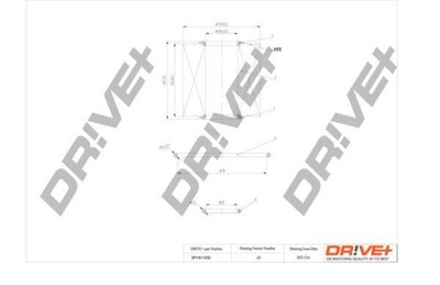 DR!VE+ DP1110.11.0123 FILTRO ACEITES  