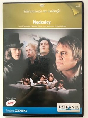 Nędznicy płyta DVD