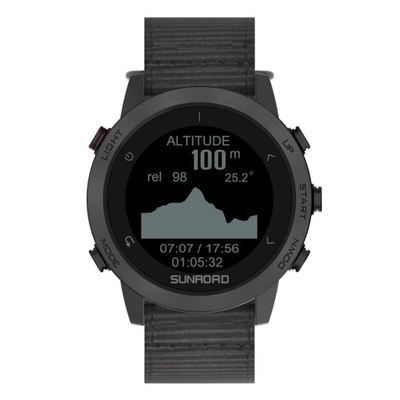 Zegarek sportowy GPS czarny