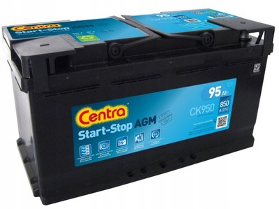 АККУМУЛЯТОР CENTRA AGM CK950 95AH 850A ЧЕРКАССЫ