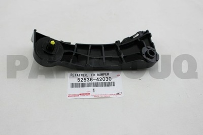 TOYOTA RAV4 3 06-12 SOPORTE SOPORTES DE PARAGOLPES PARTE DELANTERA IZQUIERDO  