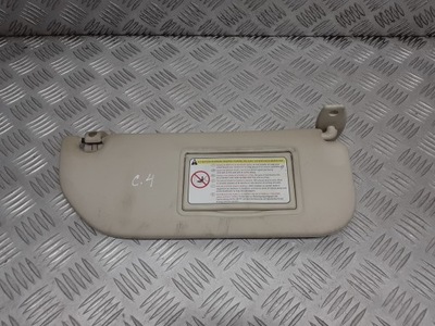 Защита солнцезащитная правая citroen c4 i фото №1