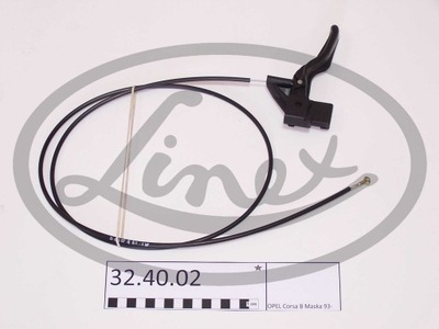 CABLE DE CAPO OPEL CORSA B 93- 32.40.02/LIN  