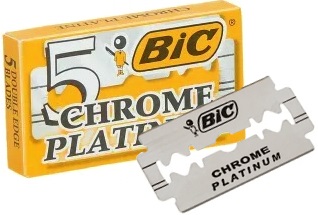 BIC Żyletki jednorazowe Chrome Platinum 5szt