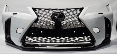 Бампер передний решётка радиатора lexus ux f-sport 18- pdc омыватель оригинал 52112-7616 фото №1