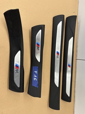 Bmw f16 накладки порогові m-pakiet фото №1