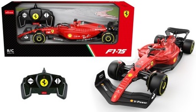 Samochód Zdalnie Sterowany Ferrari F1-75 R/C Auto Na Pilota 1:18