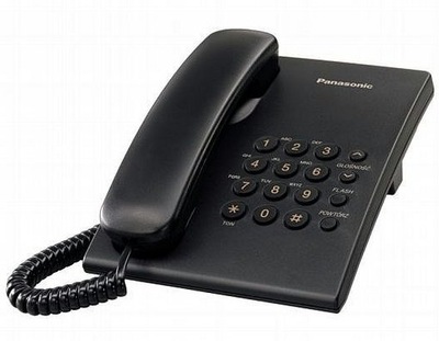 Panasonic KX-TS500PDB Telefon przewodowy,FV-nowy