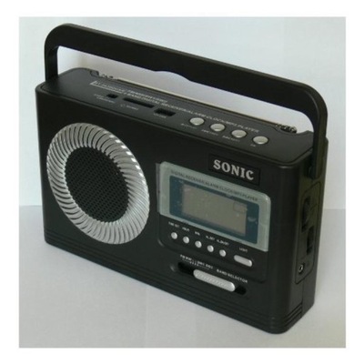 Radio Radioodtwarzacz USB SD MMC MP3 aku SN-5430