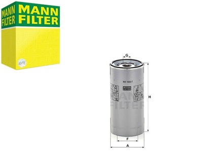 Фильтр топлива iveco s-way man tgm i mercedes actros actros mp2 mp3 фото №1