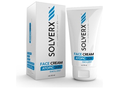 SOLVERX Atopic Skin Krem do twarzy do skóry atopowej Emolient 50 ml
