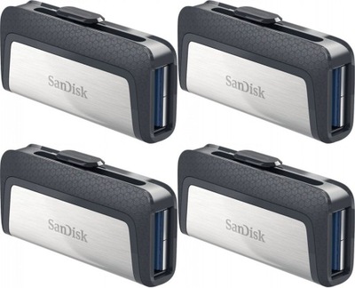 Pendrive SanDisk 256GB Ultra Dual USB Type-C x 4