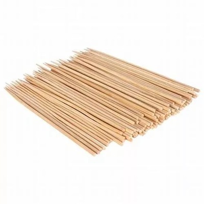 Wykałaczki bambusowe patyczki do szaszłyków 15cm 100szt