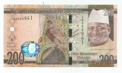 GAMBIA 200 DALASIS 2015 P36 UNC (8551)