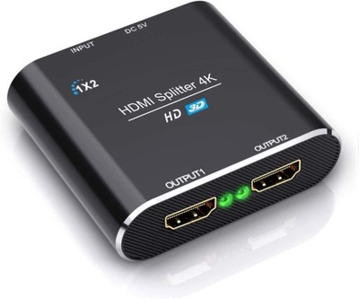 Rozdzielacz HDMI Splitter 4K 30Hz HDCP 4K, 3D, UHD, 1080 P /13