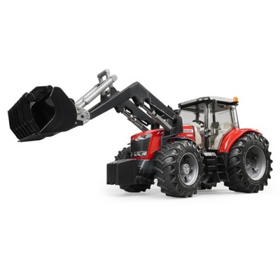 BRUDER traktor Massey Ferguson z ładowaczem