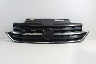 Решётка радиатора решётка радиатора бампер перед vw t-cross хром фото №1