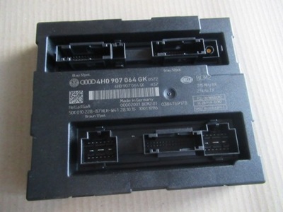 Модуль блок керування комфорт блок управління бортовою мережею audi 4h0907064gk фото №1