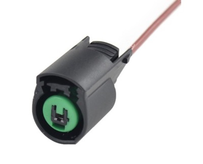 Штекер компрессор кондиционера hyundai kia 1pin фото №1