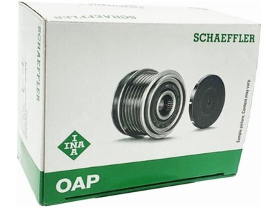 Opel astra h iii vectra c corsa d шкив генератора ina f-554053.01 фото №1