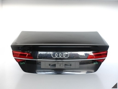 AUDI A8 S8 4H0 4HL D4 FACELIFT 13-17 BOOTLID COVERING BAGAZNIKA+LAMPY KOLOR:4N4N  