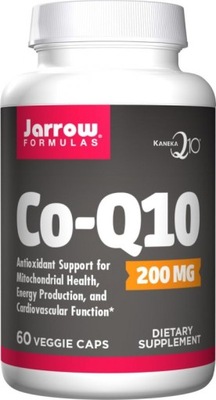 JARROW FORMULAS Co-Q10 200 mg - Koenzym Q10 200 mg (60 kaps.)