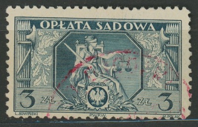 Polska, 1934, opłata sądowa