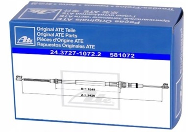 CABLE FRENOS DE MANO PARA NISSAN INTERSTAR DCI 100  