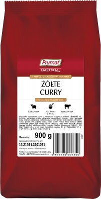 Prymat Curry Żółte 900g