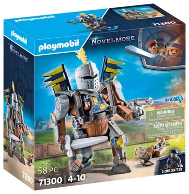 Playmobil Novelmore Robot bojowy Zestaw 58 El Figurki