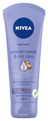 Krem odżywczy do rąk i paznokci NIVEA Smooth hands