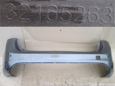 Бампер задняя задний volvo v60 полный 32165263 фото №1